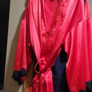 Victoria Secret Red Robe